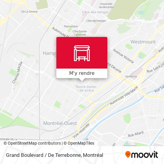 Grand Boulevard / De Terrebonne plan