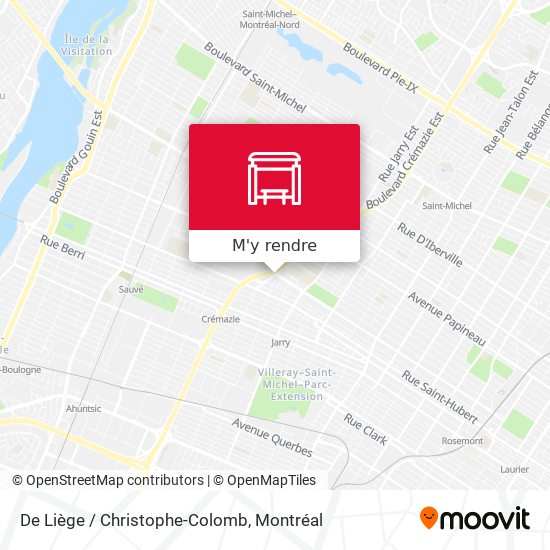 De Liège / Christophe-Colomb plan