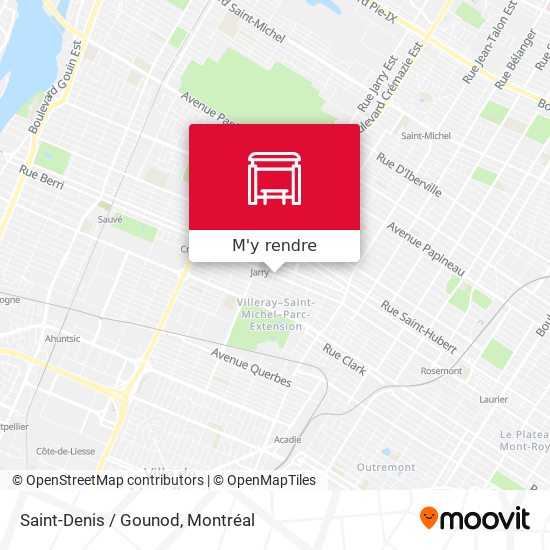 Saint-Denis / Gounod plan