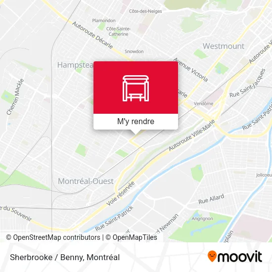 Sherbrooke / Benny plan