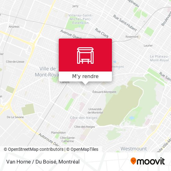 Van Horne / Du Boisé plan