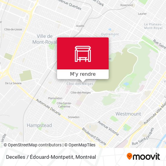 Decelles / Édouard-Montpetit plan
