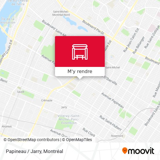 Papineau / Jarry plan