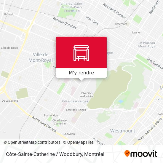 Côte-Sainte-Catherine / Woodbury plan