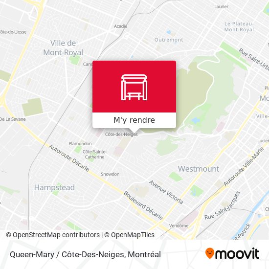 Queen-Mary / Côte-Des-Neiges plan