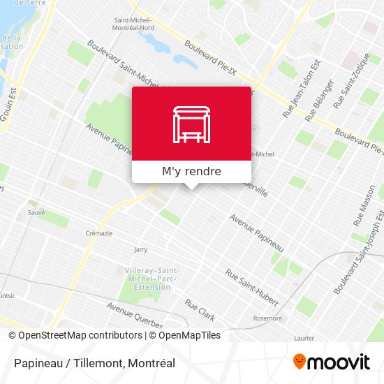 Papineau / Tillemont plan