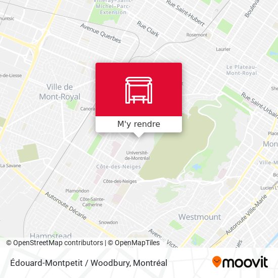 Édouard-Montpetit / Woodbury plan