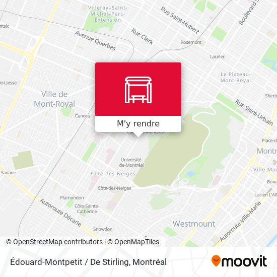 Édouard-Montpetit / De Stirling plan