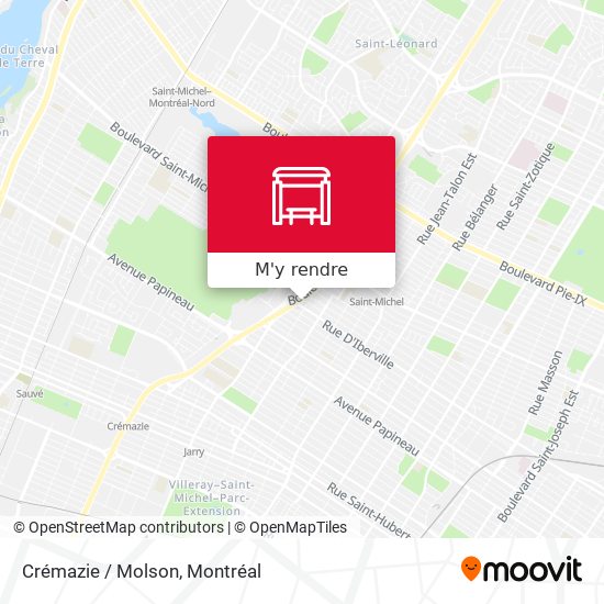 Crémazie / Molson plan