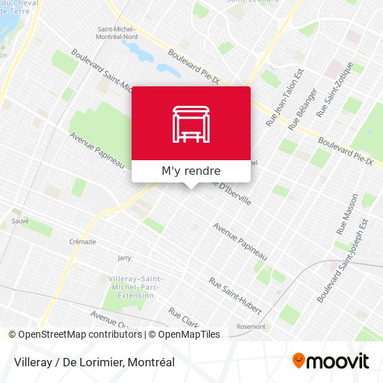 Villeray / De Lorimier plan