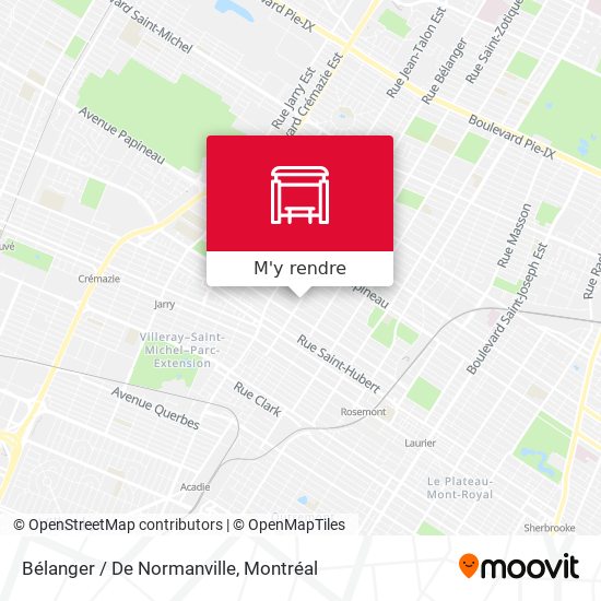 Bélanger / De Normanville plan
