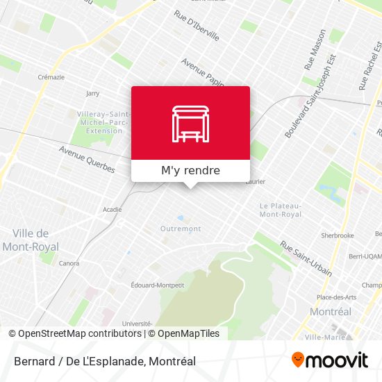Bernard / De L'Esplanade plan