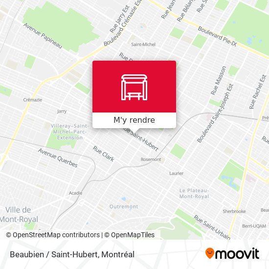 Beaubien / Saint-Hubert plan