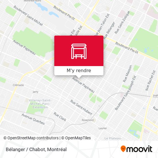Bélanger / Chabot plan