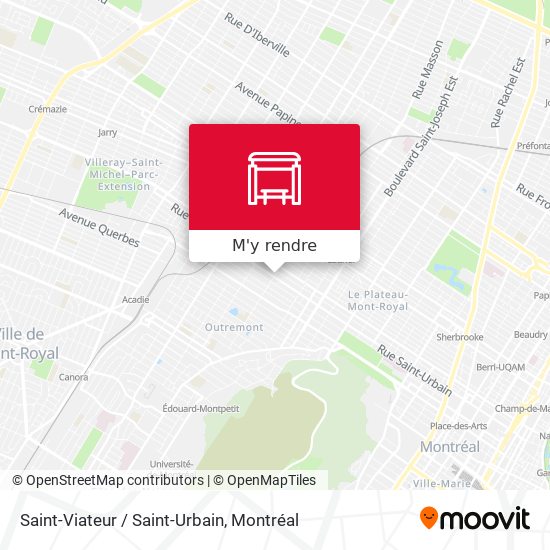 Saint-Viateur / Saint-Urbain plan
