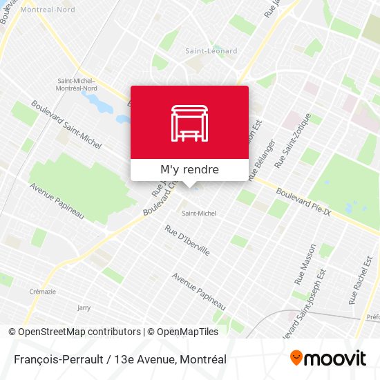 François-Perrault / 13e Avenue plan