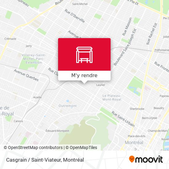 Casgrain / Saint-Viateur plan