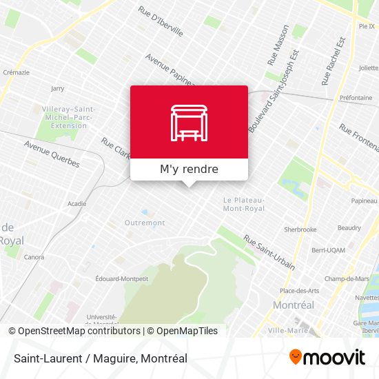 Saint-Laurent / Maguire plan