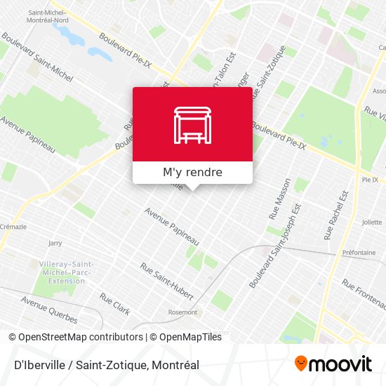 D'Iberville / Saint-Zotique plan