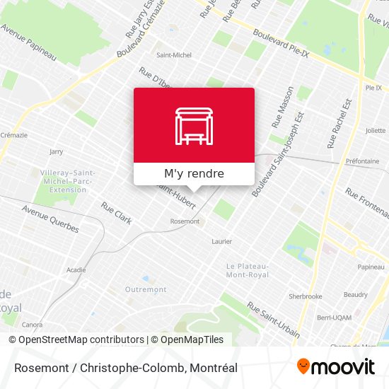 Rosemont / Christophe-Colomb plan
