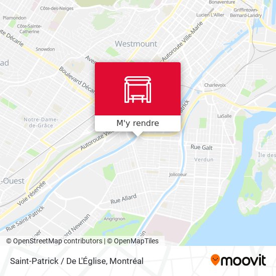 Saint-Patrick / De L'Église plan
