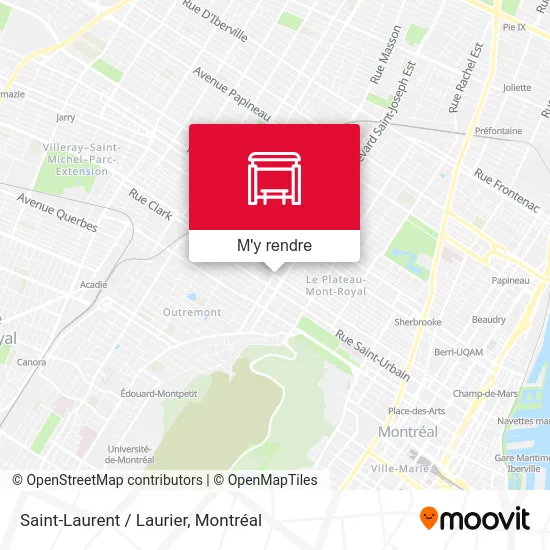 Saint-Laurent / Laurier plan