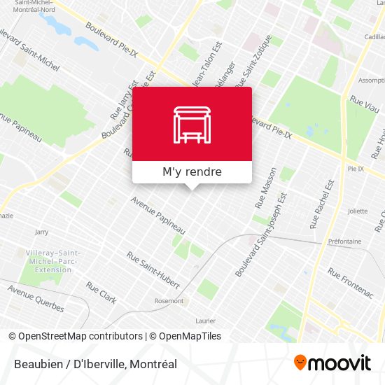 Beaubien / D'Iberville plan