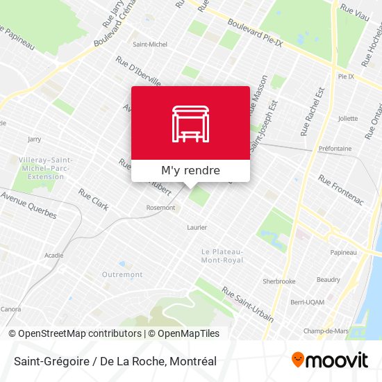 Saint-Grégoire / De La Roche plan