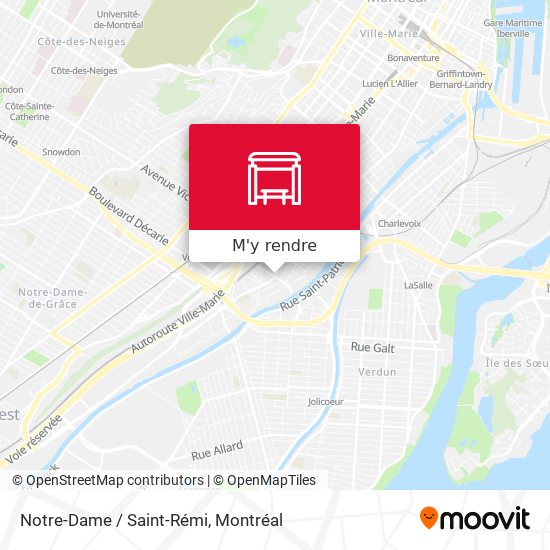 Notre-Dame / Saint-Rémi plan