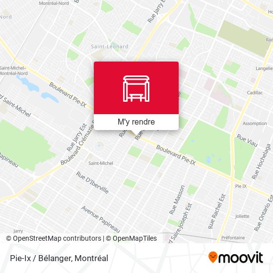 Pie-Ix / Bélanger plan