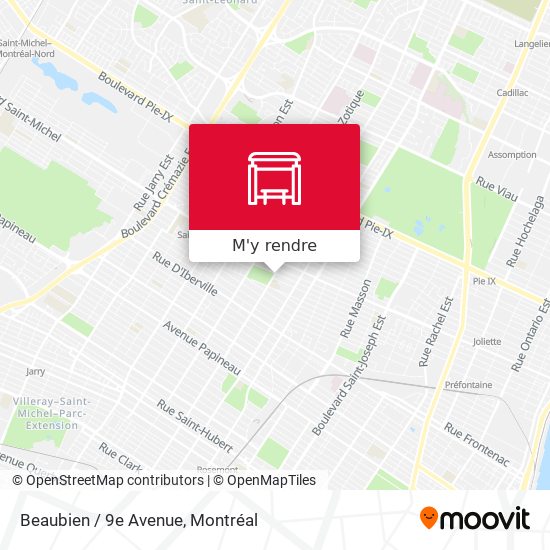 Beaubien / 9e Avenue plan