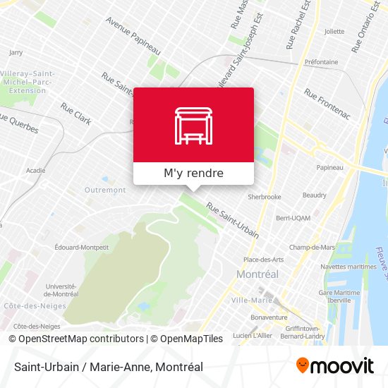Saint-Urbain / Marie-Anne plan