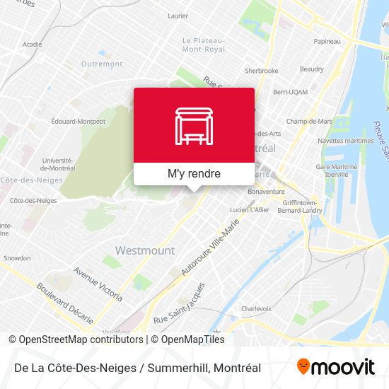 De La Côte-Des-Neiges / Summerhill plan