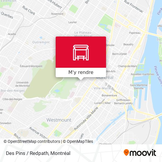Des Pins / Redpath plan
