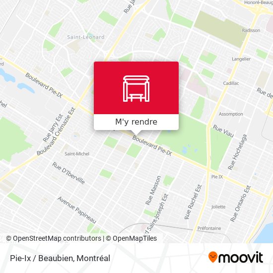 Pie-Ix / Beaubien plan