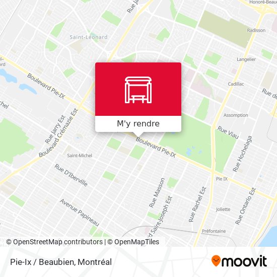 Pie-Ix / Beaubien plan