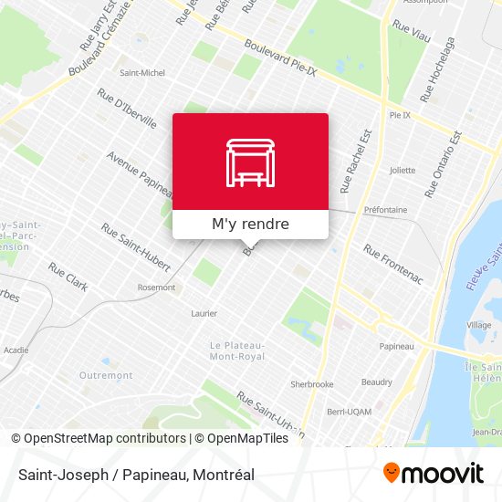Saint-Joseph / Papineau plan