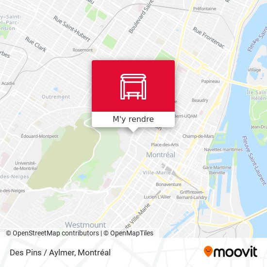Des Pins / Aylmer plan