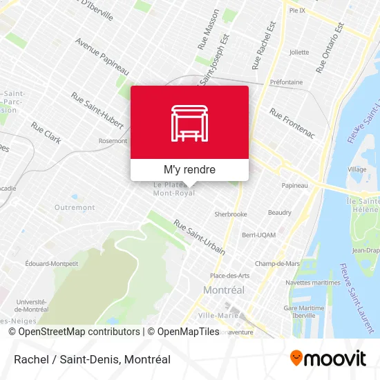 Rachel / Saint-Denis plan