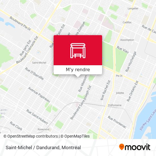Saint-Michel / Dandurand plan