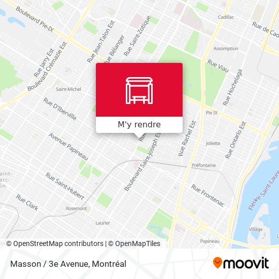 Masson / 3e Avenue plan