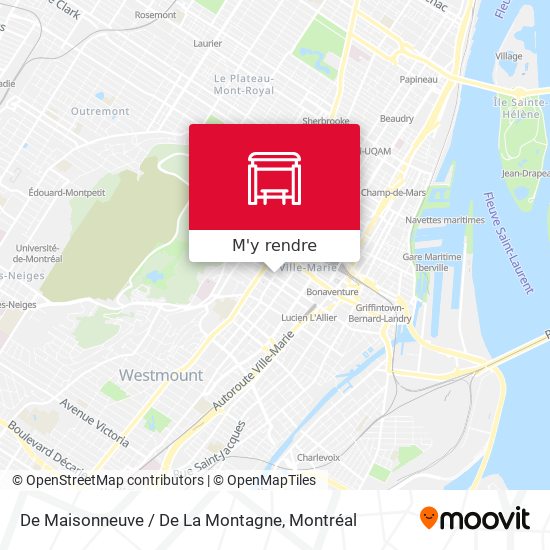 De Maisonneuve / De La Montagne plan