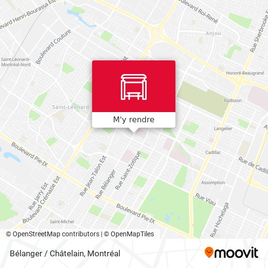 Bélanger / Châtelain plan