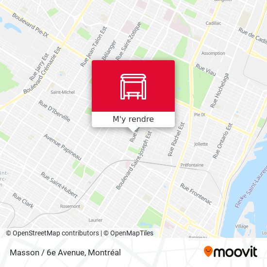 Masson / 6e Avenue plan