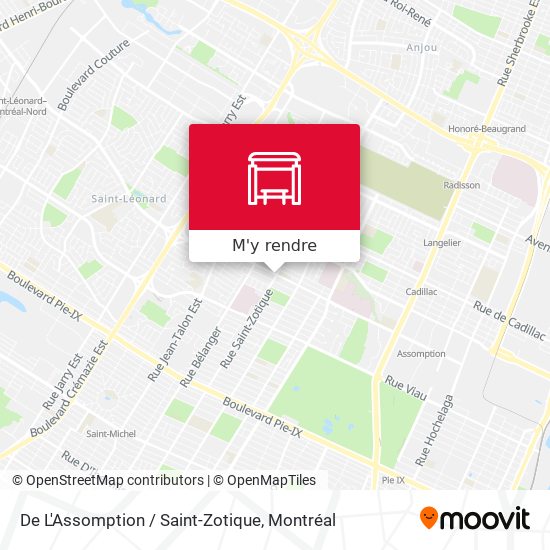 De L'Assomption / Saint-Zotique plan