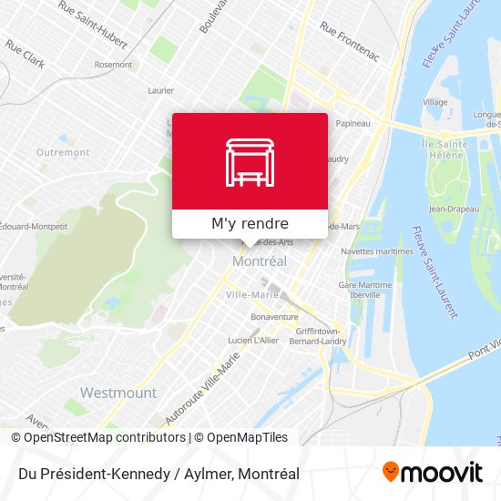 Du Président-Kennedy / Aylmer plan