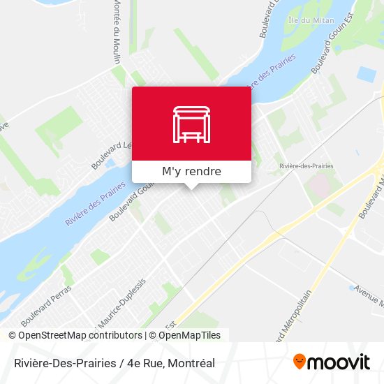 Rivière-Des-Prairies / 4e Rue plan