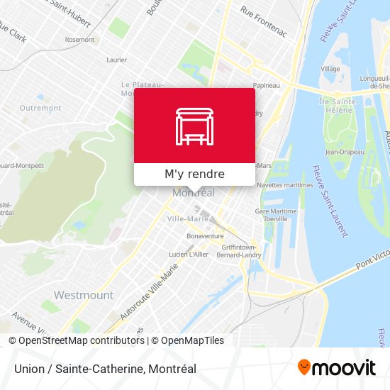Union / Sainte-Catherine plan