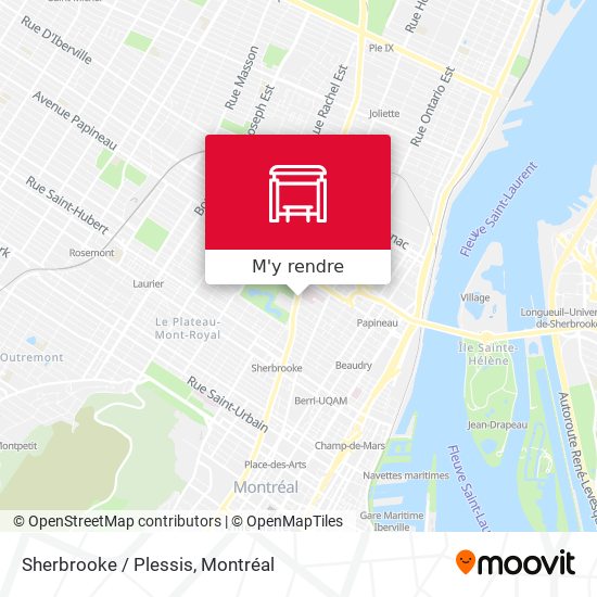 Sherbrooke / Plessis plan