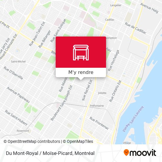 Du Mont-Royal / Moïse-Picard plan